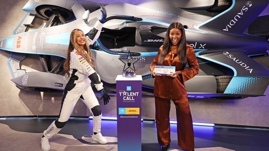 Derin Adetosoye gewinnt Formel-E-Wettbewerb für Moderatoren
