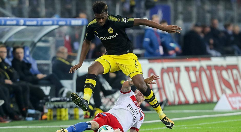 
                <strong>Dan-Axel Zagadou (Borussia Dortmund)</strong><br>
                Der Sommer-Neuzugang verteidigt auf der linken Abwehrseite hoch, das kann gefährlich sein. Ist es während des Spiels aber selten. Dicht ist die Abwehrseite aber auch nicht immer. ran-Note: 3. 
              