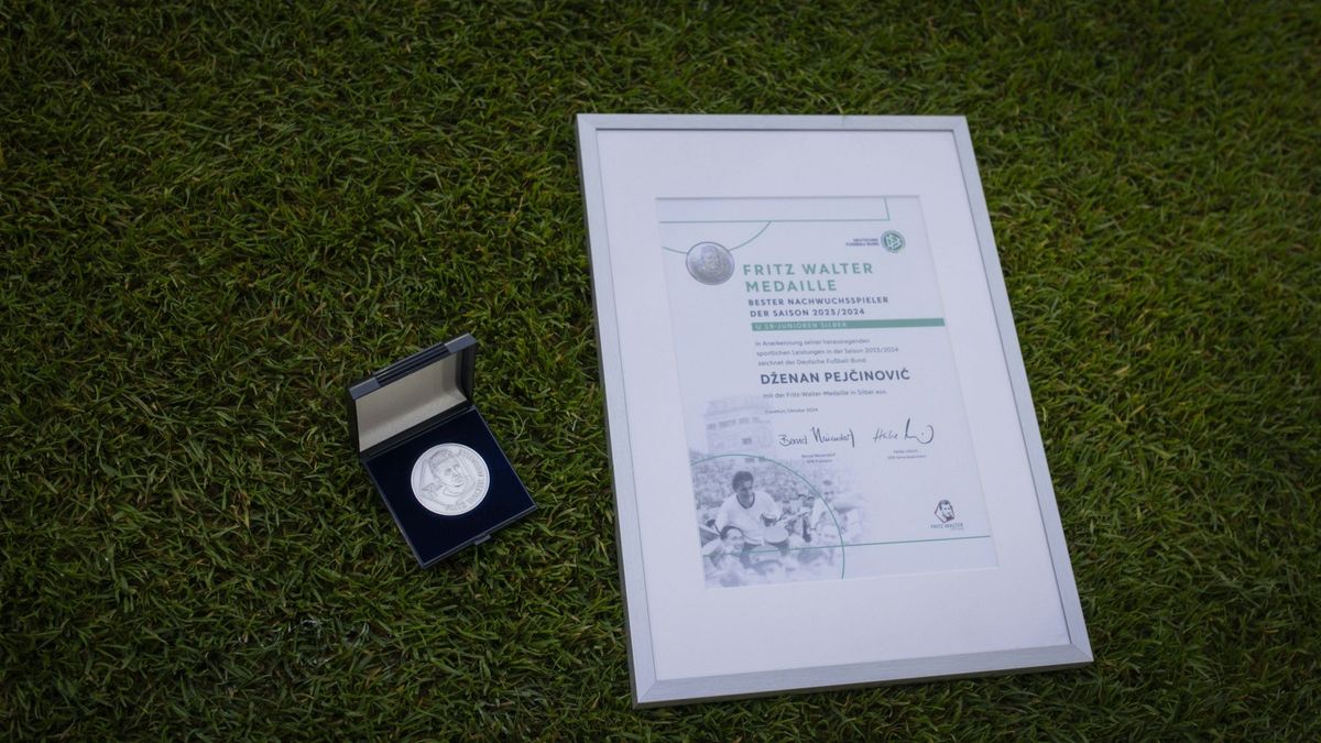 Die Fritz-Walter-Medaille wird seit 2005 vergeben