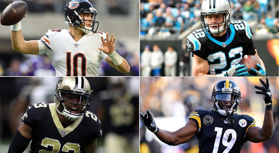 
                <strong>Top 15: Die meistverkauften Jerseys der Rookies 2017</strong><br>
                In der vergangenen NFL-Saison spielten sich einige Rookies in den Vordergrund. Unter ihnen Alvin Kamara, Kareem Hunt und Leonard Fournette. Entsprechend beliebt waren ihre Trikots unter den Fans. ran.de zeigt euch die 15 meistverkauften Jerseys der NFL-Rookies in der Saison 2017. (Quelle: nfl.com)
              