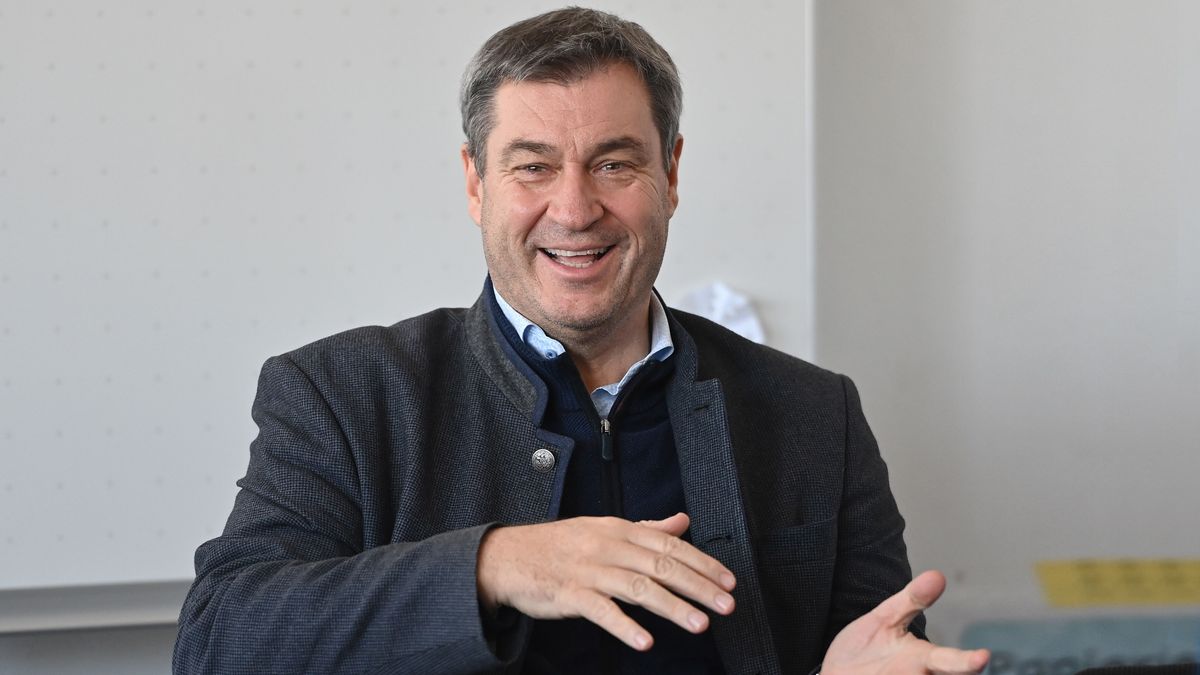 CSU-Chef Markus Söder kann über die Kritik an seinem in Bayern geplanten Gender-Verbot nur lachen.