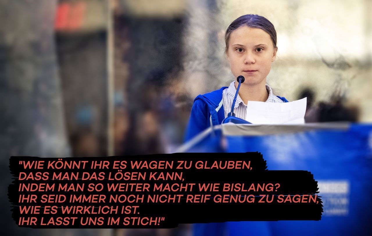 23. September 2019: Beim UN-Klimagipfel in New York verschärft Greta ihren Ton noch einmal.