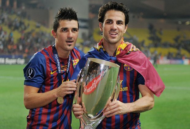 
                <strong>Messi, Fabregas, Villa: Saison 2012/2013</strong><br>
                90 Treffer: Lionel Messi 60 Tore, Cesc Fabregas 14 Tore, David Villa 16 Tore
              