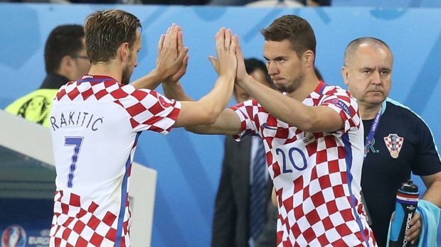 
                <strong>Marko Pjaca</strong><br>
                Marko Pjaca: Der Jungstar von Dinamo Zagreb kam in der 110. Minute für Rakitic ins Spiel, konnte während seines Kurzeinsatzes aber keine Akzente mehr setzen. ran-Note: ohne Bewertung.
              