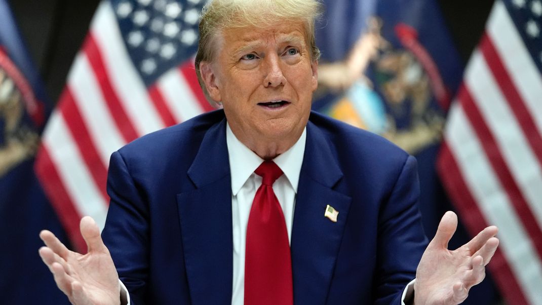 Der republikanische Präsidentschaftskandidat und ehemalige US-Präsident Donald Trump.