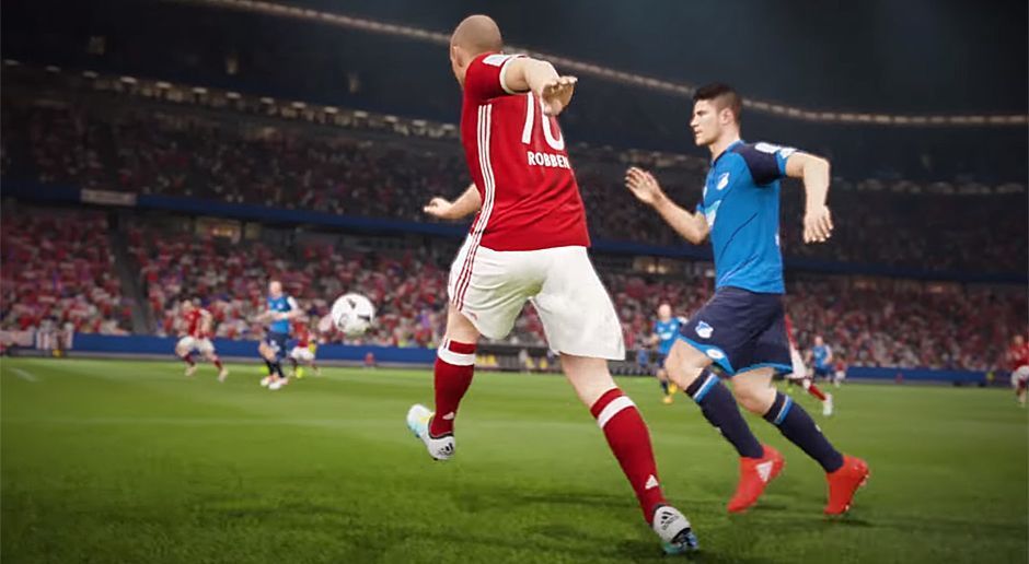 
                <strong>Arjen Robben bei FIFA 17</strong><br>
                Im aktuellsten Teaser von EA Sports ist zu sehen, wie Arjen Robben den Ball nach innen flankt. Von vorne sieht man das markante Gesicht des Niederländers leider nicht. 
              
