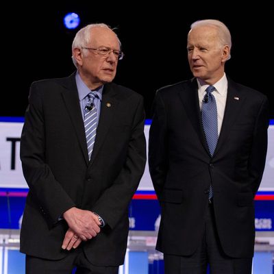 Bernie Sanders und Joe Biden