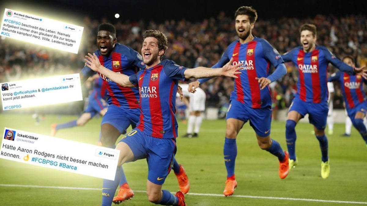 Barca gelingt das Wunder - und das Netz eskaliert.