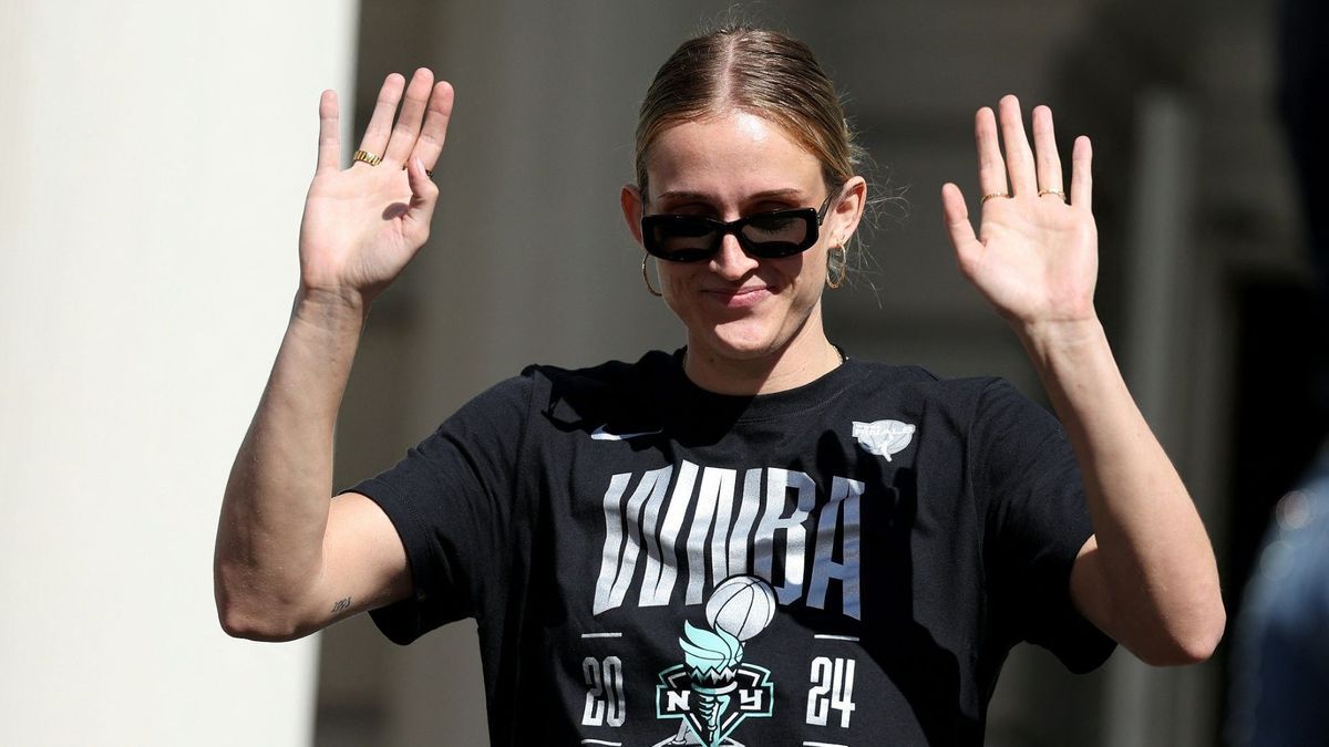 WNBA-Champion 2024 mit New York Liberty: Leonie Fiebich