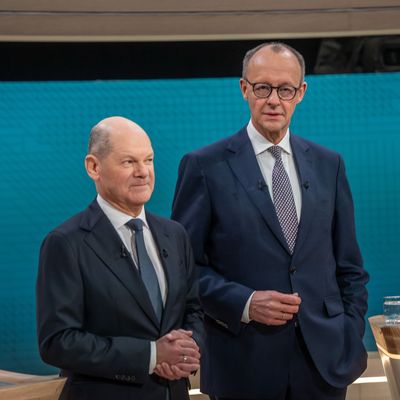 Scholz und Merz im TV-Duell
