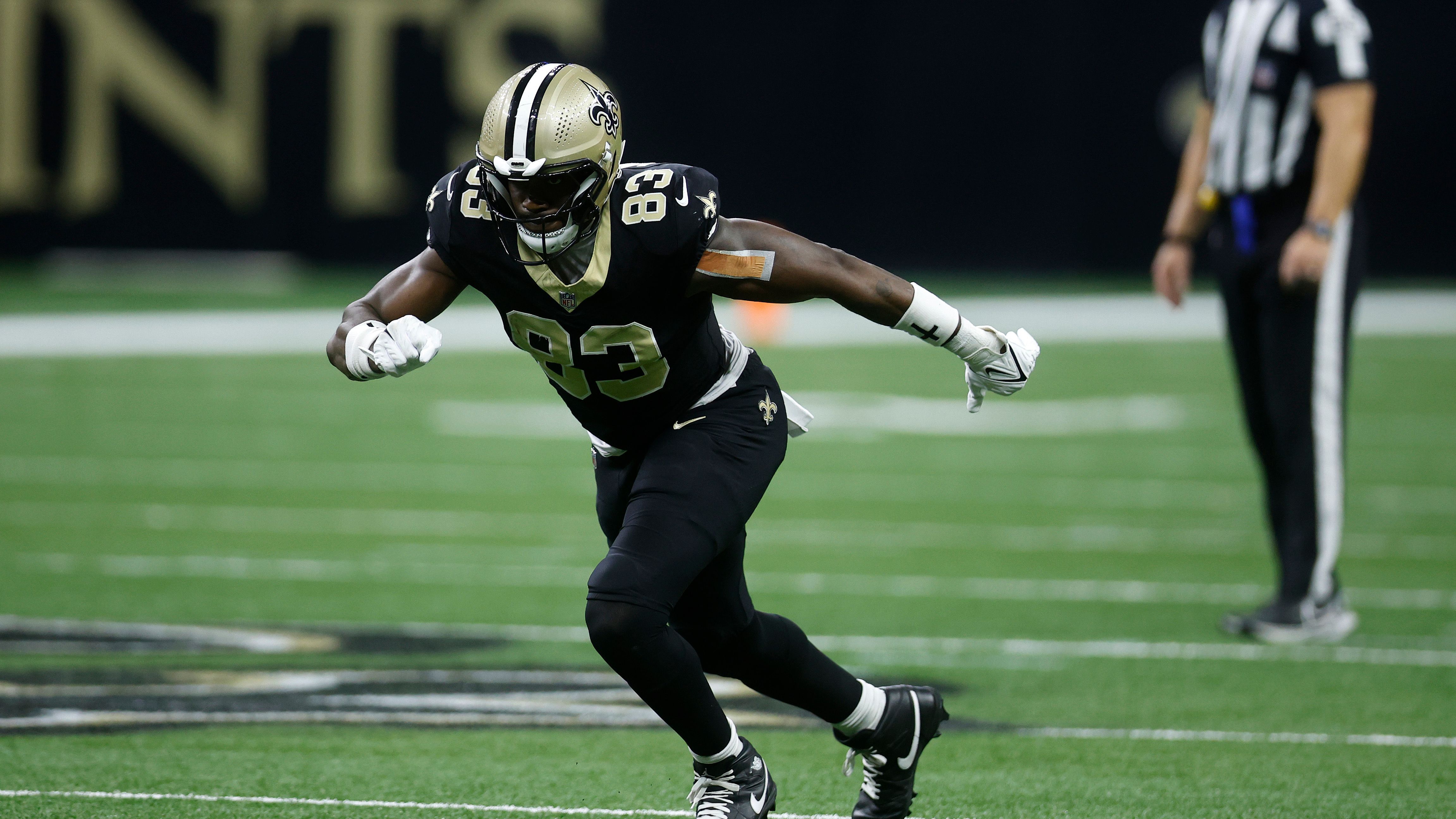 <strong>Juwan Johnson (Tight End)</strong><br>Letztes Team: New Orleans Saints<br>In der Liga seit: 2020<br>Letztes Durchschnittsgehalt: 6 Millionen US-Dollar