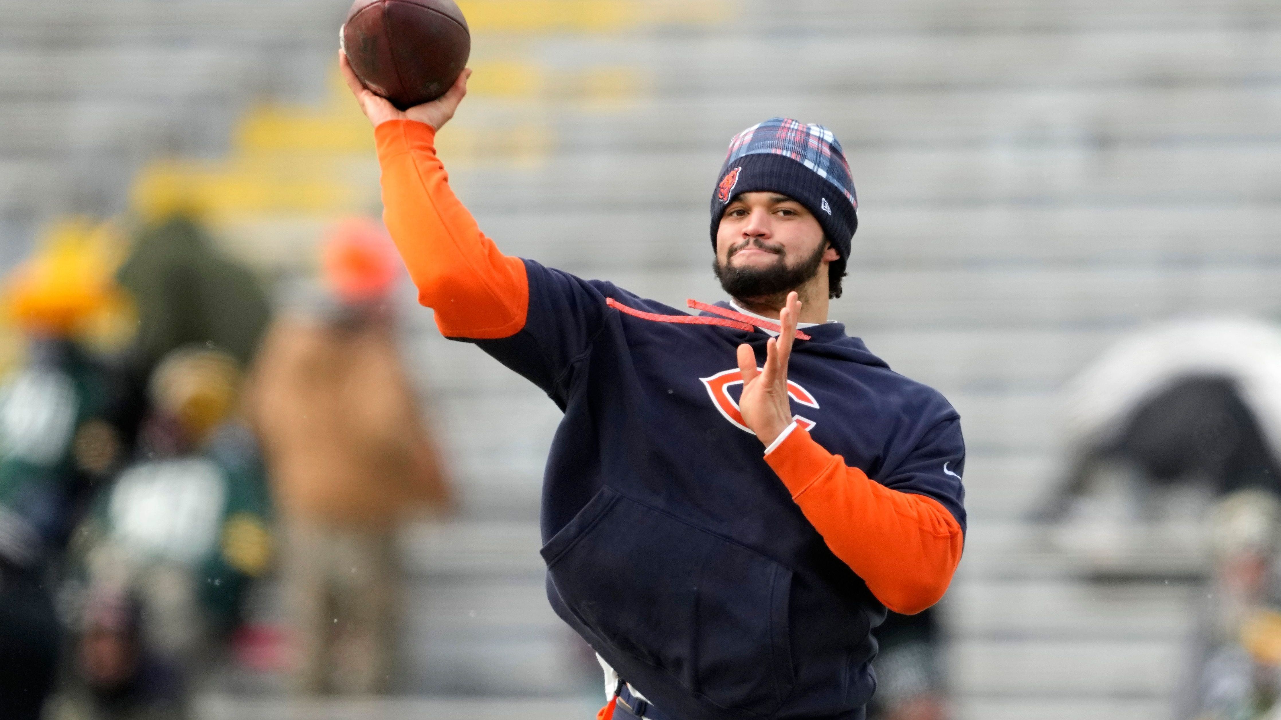 <strong>NFC North - Chicago Bears</strong><br><strong>Wide Receiver</strong>: D.J. Moore, Rome Odunze, Luther Burden III<br><strong>Offensive Line</strong>: Braxton Jones, Joe Thuney, Drew Dalman, Jonah Jackson, Darnell Wright<br><strong>Tight End</strong>: Colston Loveland<br><strong>Quarterback</strong>: Caleb Williams<br><strong>Running Back</strong>: D'Andre Swift<br><strong>Fullback</strong>: /