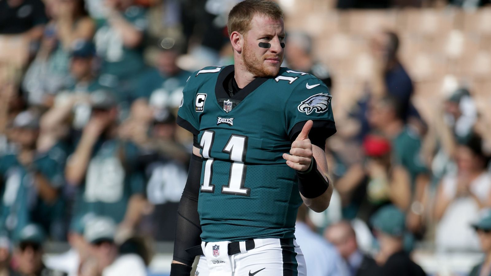 
                <strong>9. Platz: Carson Wentz (Philadelphia Eagles)</strong><br>
                Gesamtstärke: 85
              