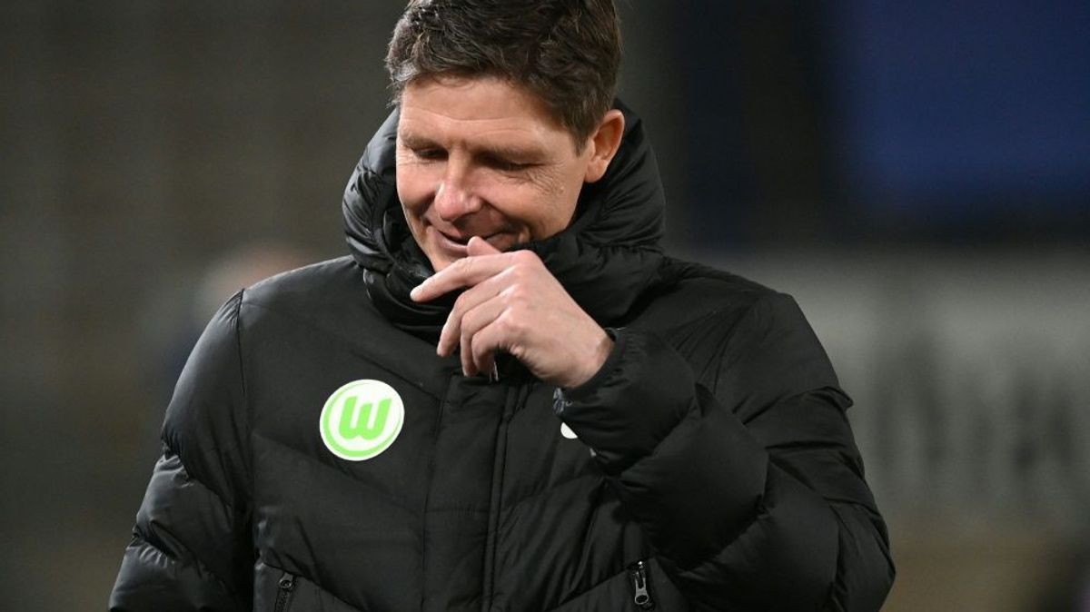 Wolfsburgs Trainer Oliver Glasner