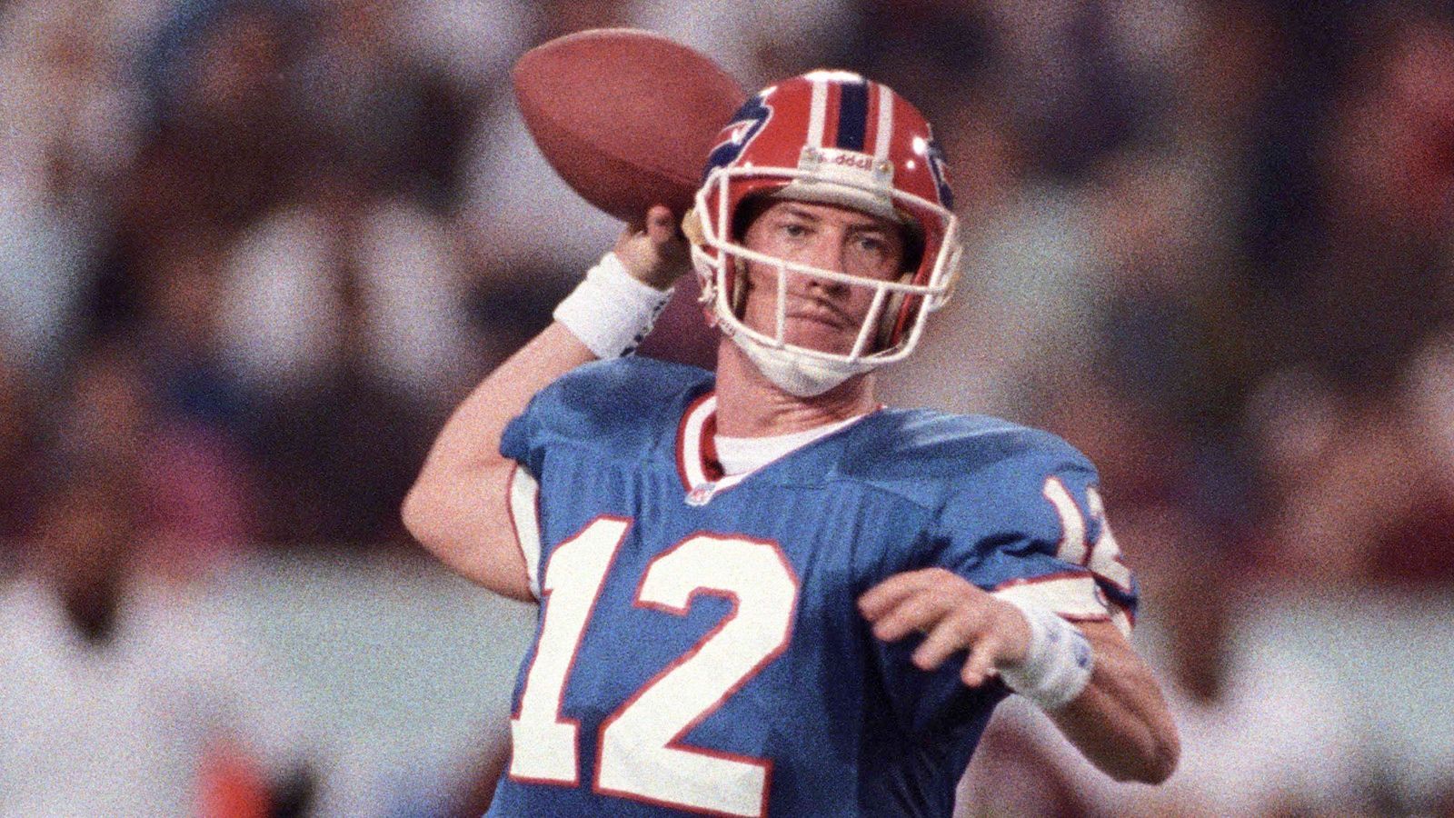 <strong>Buffalo Bills</strong><br>
                12:&nbsp;Jim Kelly (im Bild)<br>34: Thurman Thomas<br>78: Bruce Smith
