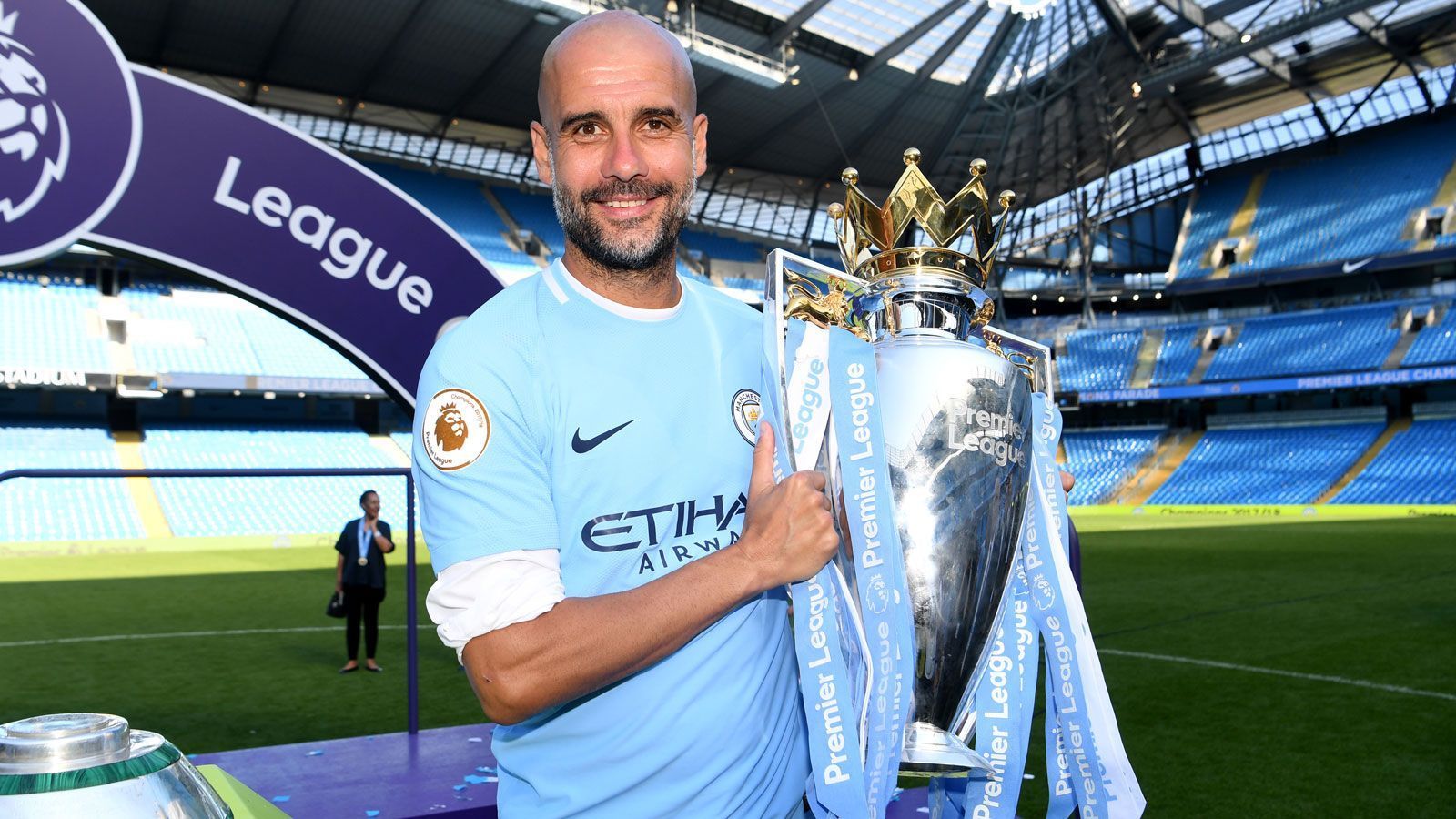 
                <strong>Pep Guardiola (Manchester City)</strong><br>
                
              