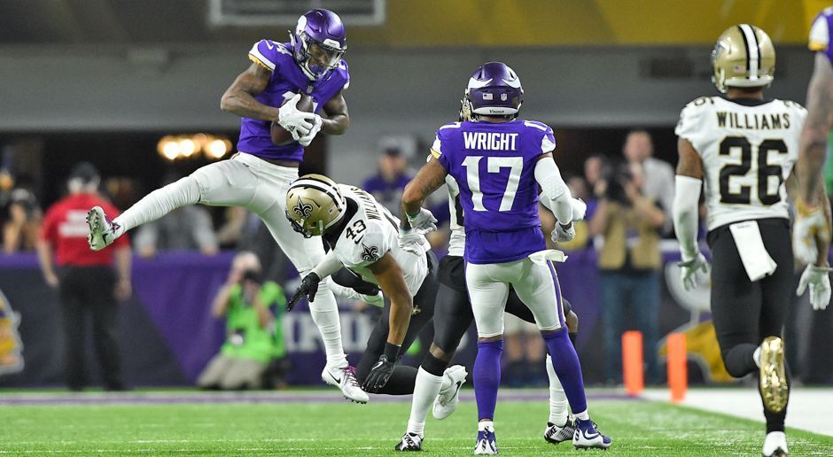 
                <strong>Bester Film: The Minneapolis Miracle</strong><br>
                Wie? Nicht der Super Bowl?! NEIN! Das Spiel der Saison war eindeutig die Playoff-Partie zwischen den Vikings und Saints. Sekunden vor Abpfiff liegt Minnesota mit 23:24 zurück, es ist der letzte Drive des Spiels. Der Pass von Case Keenum findet Stefon Diggs, Gegenspieler Marcus Williams verpasst das Tackle und lässt so den Touchdown zu. Ein Spiel für die Geschichtsbücher findet ein noch nie dagewesenes Ende. SKOL! 
              