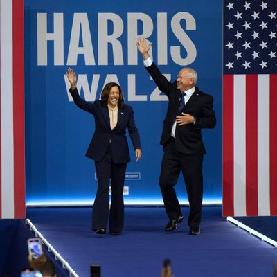 Wahlkampf in den USA - Harris Walz