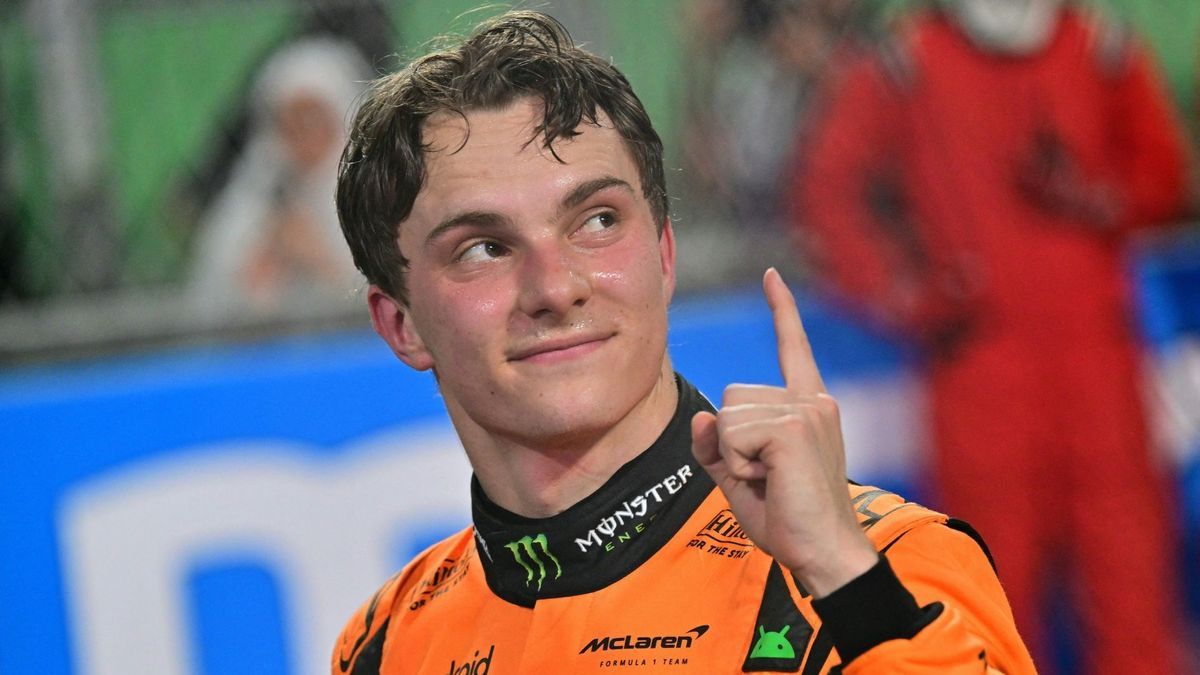 Oscar Piastri war das Maß aller Dinge in Dschidda