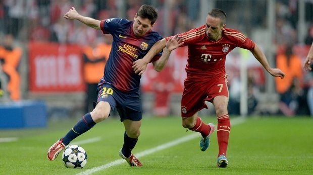 
                <strong>FC Bayern vs. FC Barcelona 2013 - 4:0</strong><br>
                FC Bayern vs. FC Barcelona 2013 - 4:0: Vor dem Halbfinale 2013 gilt der FC Bayern gegen die damals beste Mannschaft der Welt sogar als Außenseiter. Doch auf dem Weg zum Titel 2013 kann auch der FC Barcelona Ribery und Co. nicht stoppen und geht in München mit 4:0 unter.
              