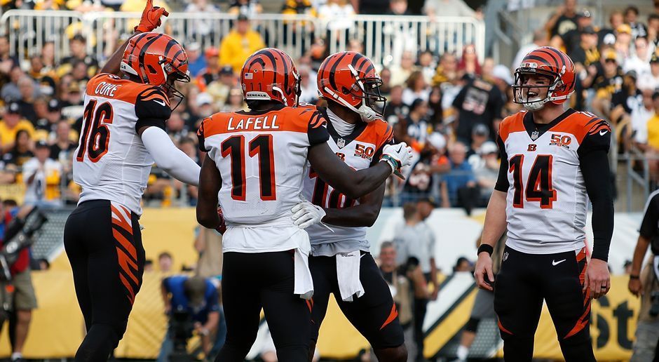 
                <strong>Draft-Pick 21: Cincinnati Bengals (vorher Buffalo Bills)</strong><br>
                Saison-Bilanz: 7-9Strength of Schedule: 0,465Im Zuge des Trades von Cordy Glenn tauschten die Bengals und Bills ihre Positionen in der 1. Runde des Drafts.
              