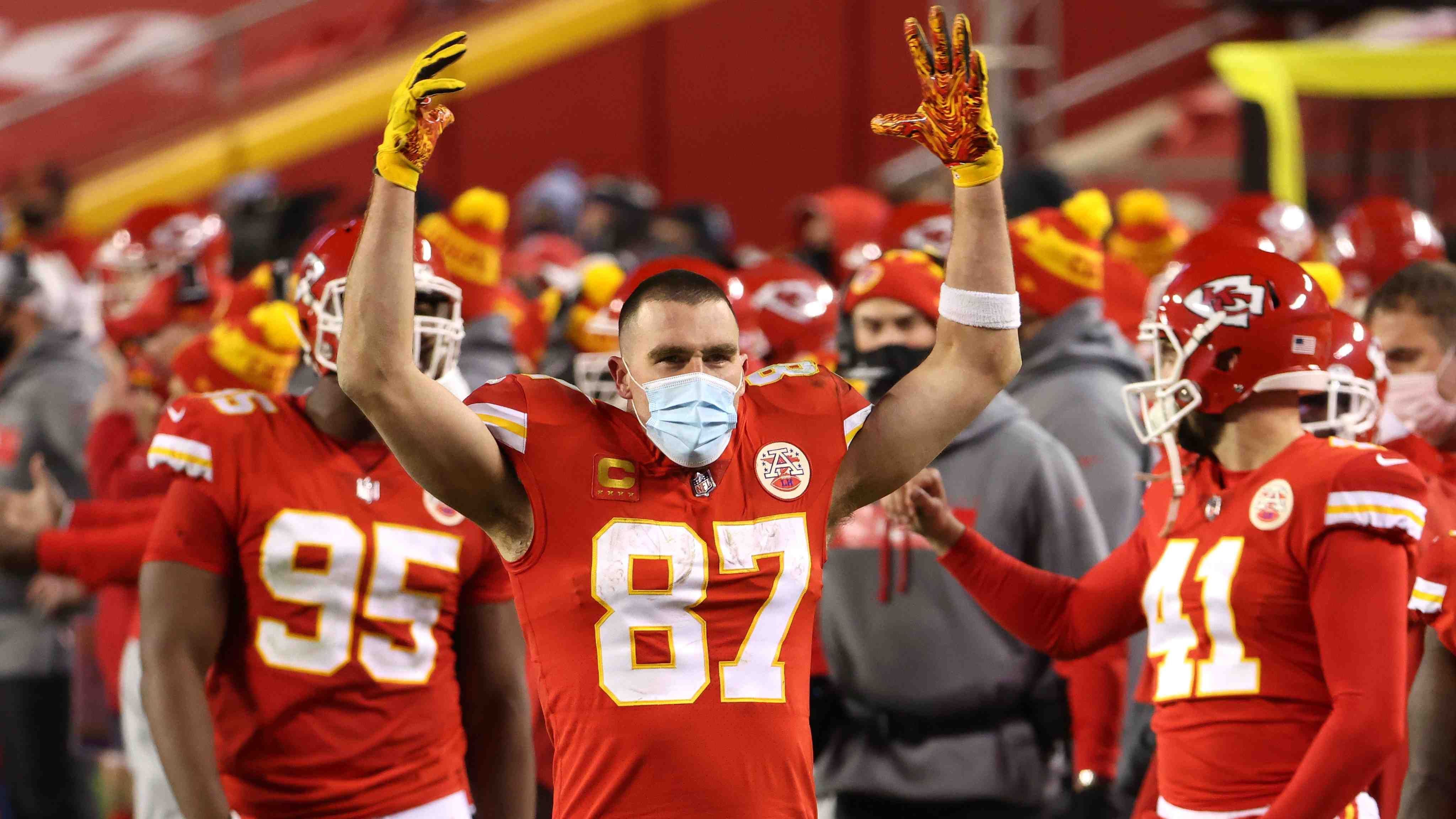 
                <strong>Platz 3 (geteilt): Travis Kelce (Kansas City Chiefs) </strong><br>
                Quote: 13/1 (bei einem Einsatz von 10 Dollar gibt es 140 Dollar zurück) -Position: Tight End
              