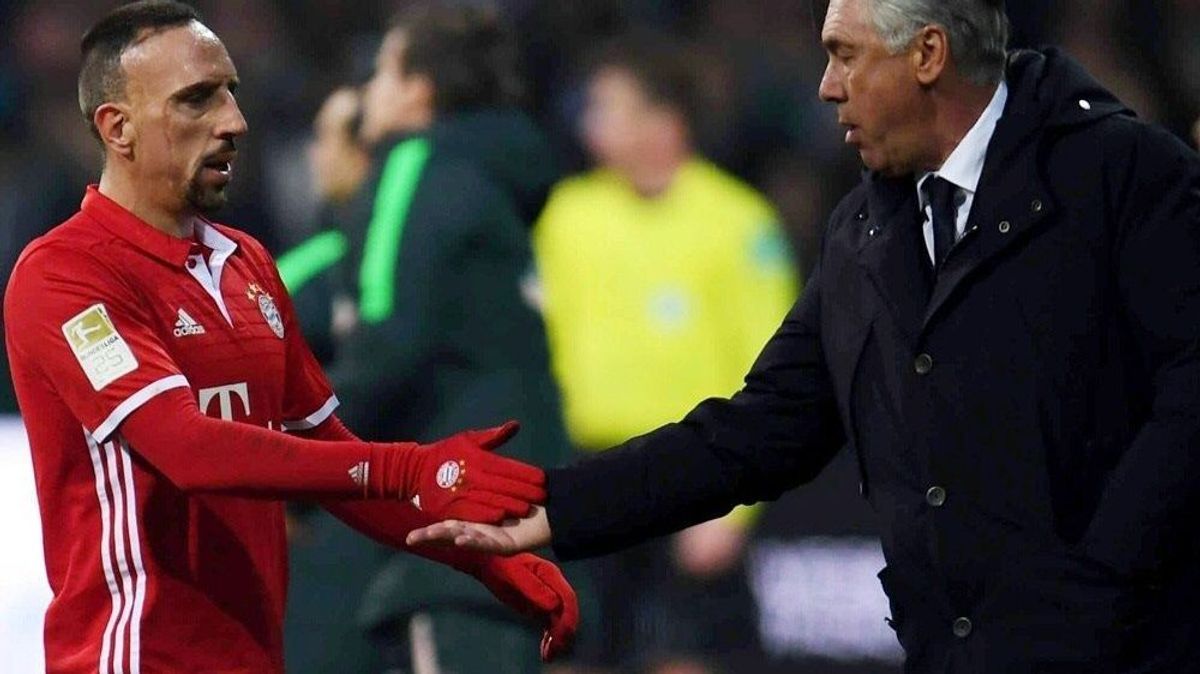 Carlo Ancelotti hofft gegen Arsenal auf Franck Ribéry
