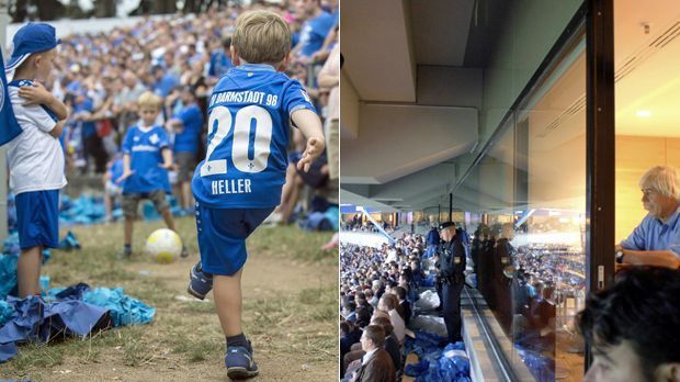 
                <strong>Logen</strong><br>
                Logen: Aufgrund des Alters von Darmstadts Stadion, das 1921 eröffnet wurde, sucht man Schnörkel und Luxus dort vergebens. Anzahl der Logen: Null! In München geht es natürlich komfortabler zu. Wer es sich leisten kann, mietet sich eine von 106 Logen.
              