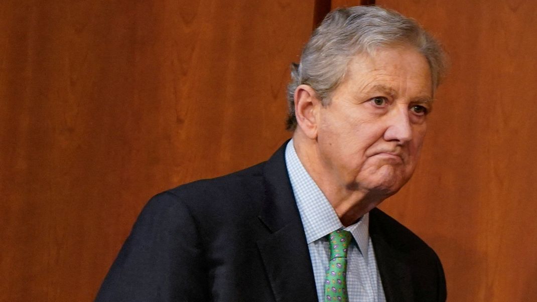 30. Juli 2025: US-Senator John Kennedy im Kapitol in Washington, D.C.