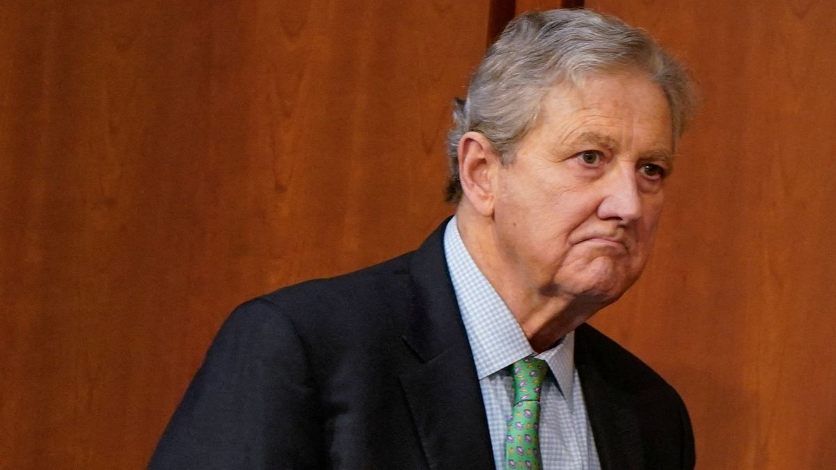30. Juli 2025: US-Senator John Kennedy im Kapitol in Washington, D.C.