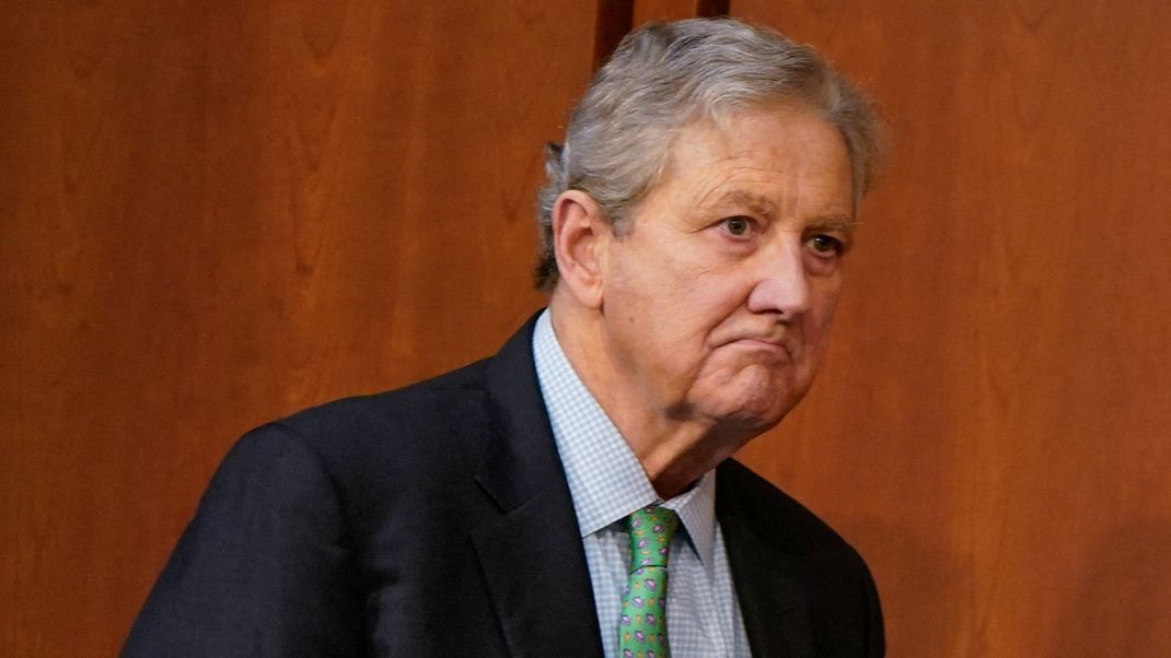 30. Juli 2025: US-Senator John Kennedy im Kapitol in Washington, D.C.