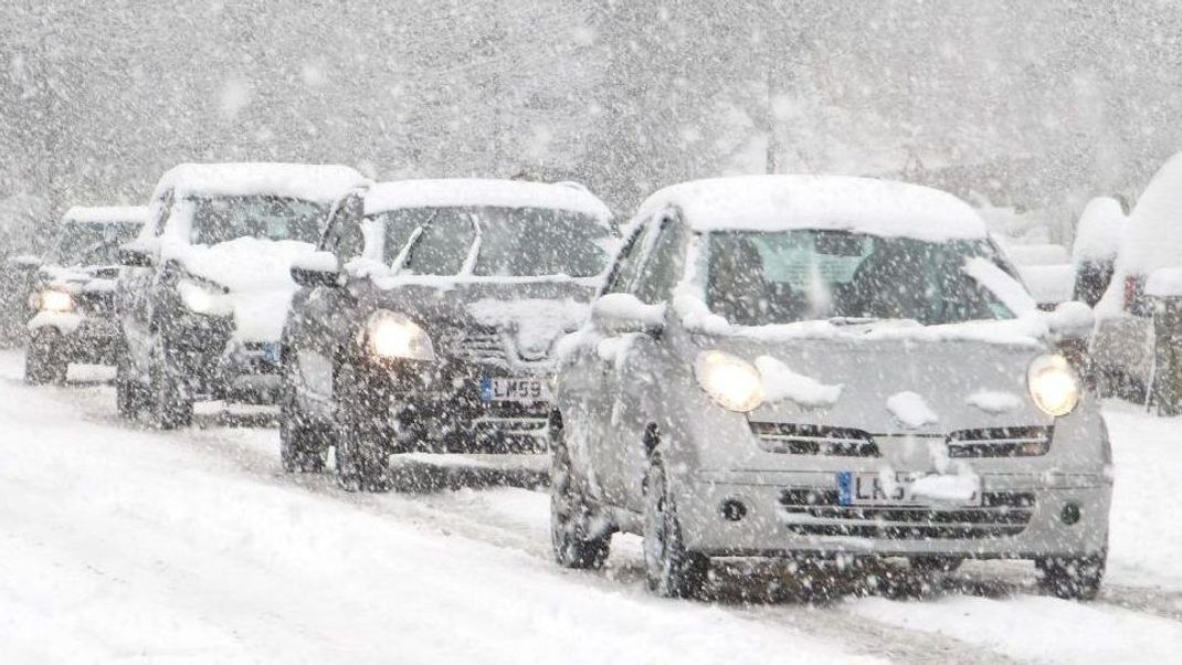 Rekordmengen an Schnee am Brennerpass in Österreich. (Symbolbild)