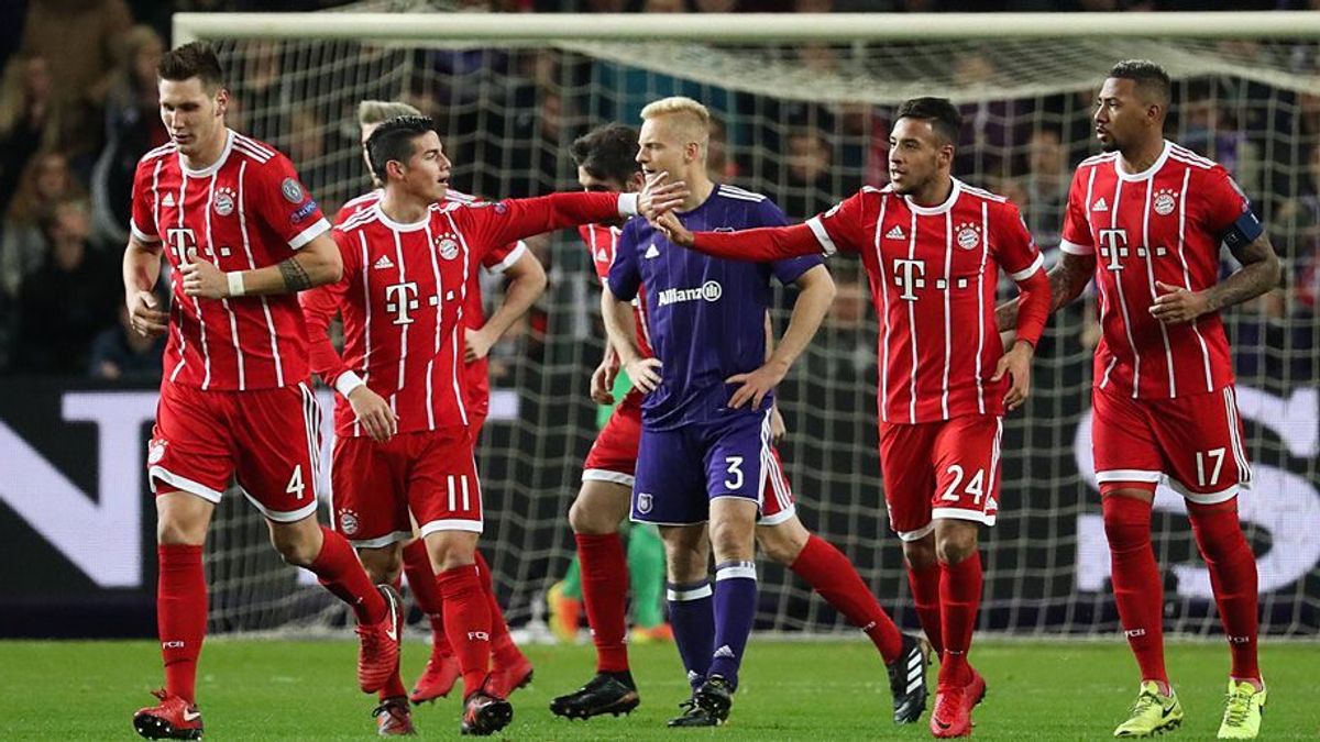 Einzelkritik: RSC Anderlecht gegen FC Bayern München