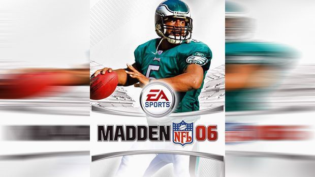 
                <strong>Madden NFL 06</strong><br>
                Madden NFL 06 - Cover-Spieler: Donovan McNabb.
              