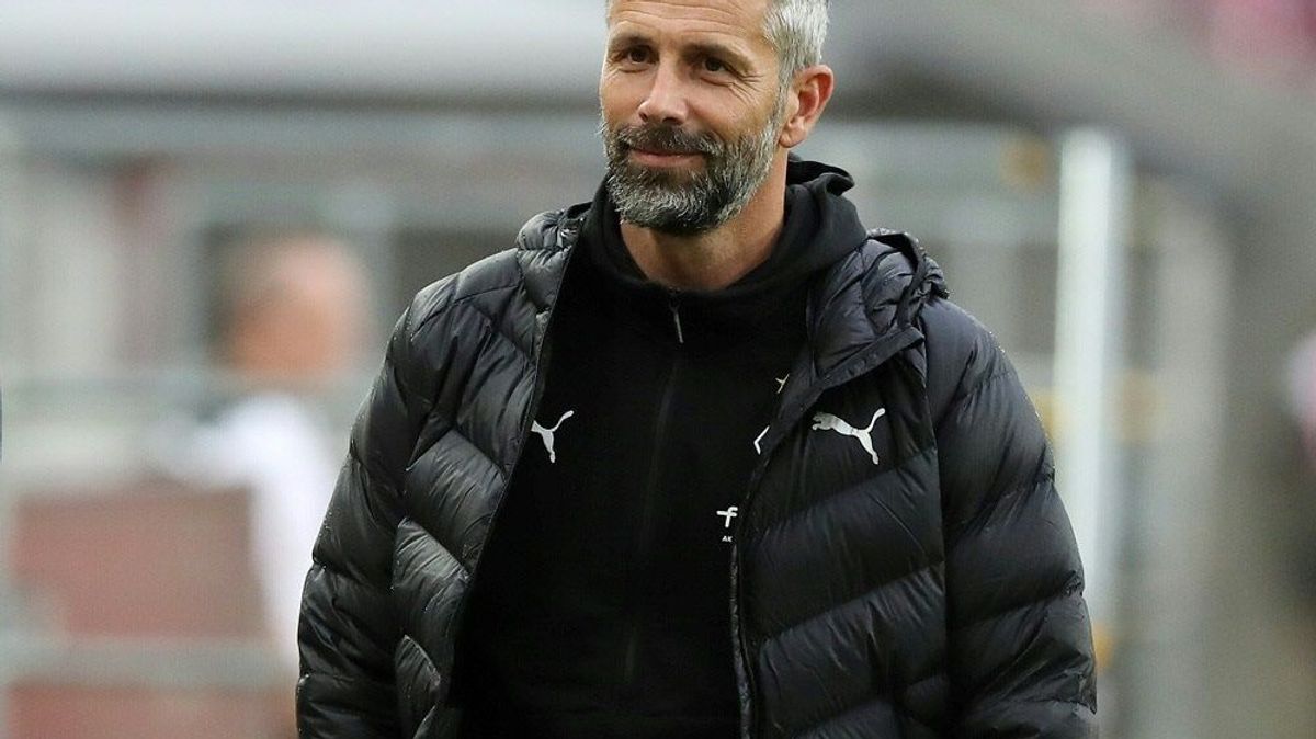 Trainer Marco Rose denkt nicht an die Vergangenheit