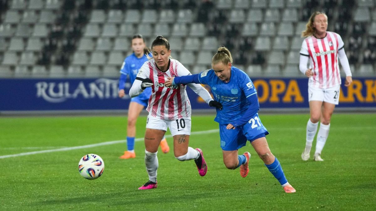 Vanessa Fudalla (r.) im Duell mit Selina Vobian