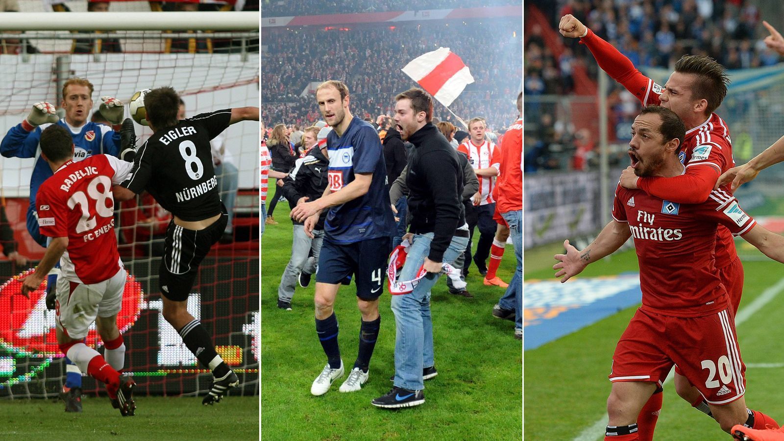 <strong>Bundesliga-Relegation: So liefen die Duelle seit 2008/2009</strong><br>
                Seit der Wiedereinführung zur Saison 2008/2009 entscheiden die Relegationsspiele über Auf- oder Abstieg. In dieser Saison treffen Bochum und Düsseldorf in der Relegation aufeinander (<a href="https://www.ran.de/sports/fussball/news/bundesliga-relegation2024-livetermine-paarungen-uebertragung-free-tv-livestream-373718">Hinspiel am Donnerstag, den 23. Mai 2024 ab 20:00 Uhr live in Sat.1, ran.de und auf JOYN)</a>. <strong><em>ran</em></strong> blickt auf die bisherigen Relegations-Duelle zurück.
