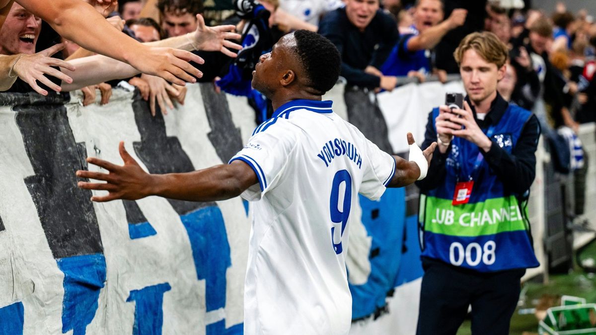 Youssoufa Moukoko in Kopenhagen