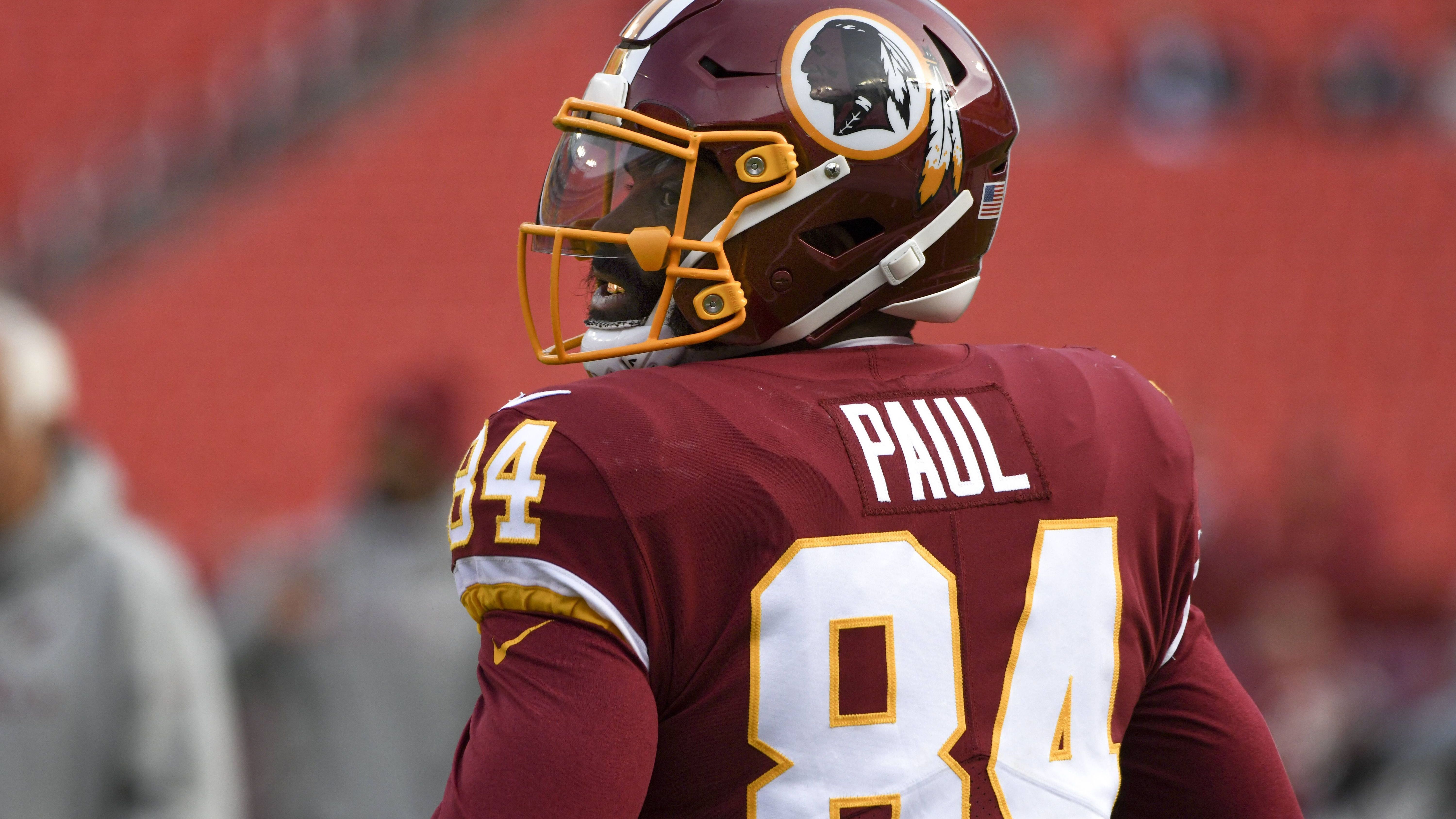 <strong>Niles Paul (WR zu TE)</strong><br>Der frühere Fünftrundenpick der Washington Redskins begann seine erste Saison in Washington als Wide Receiver. Ab seinem zweiten Jahr lief Paul als Tight End auf, 2013 kam er auch als Fullback zum Einsatz. 2019 kündigte Paul seinen Rücktritt an.