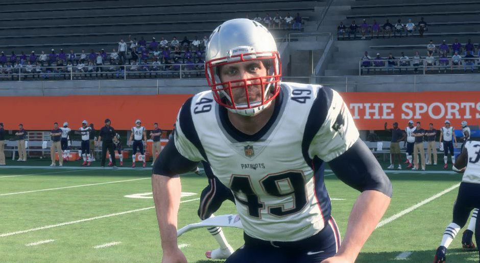 
                <strong>Joe Cardona (New England Patriots, Long Snapper)</strong><br>
                Gesamtbewertung 41
              