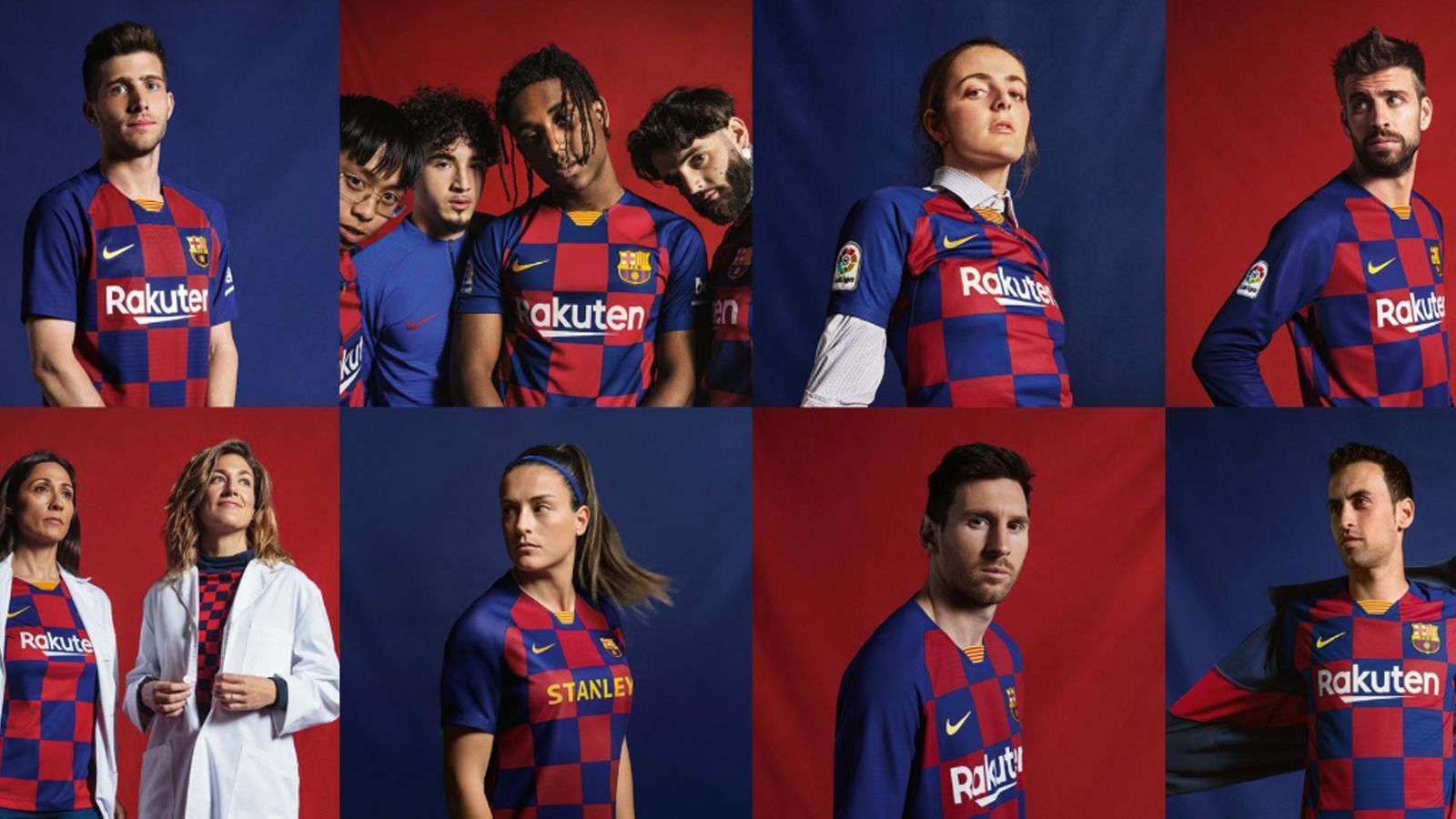 
                <strong>FC Barcelona</strong><br>
                Der FC Barcelona hat bereits das Heimtrikot für die kommende Saison bekannt gegeben. Das karierte Muster sieht danach aus, als ob Ivan Rakitic der Designer war, denn es erinnert stark an das Trikot der kroatischen Nationalmannschaft. Die Frage bleibt allerdings offen, ob der Kroate dieses Trikot tragen wird, denn der Mittelfeldspieler könnte abgegeben werden. Es ist das erste Mal in der Vereinshistorie, dass die bekannten Streifen auf dem Trikot von Barca verändert wurden. Offiziell sollen die Vierecke an das bekannte Stadtviertel "Eixample" der katalanischen Metropole erinnern.
              