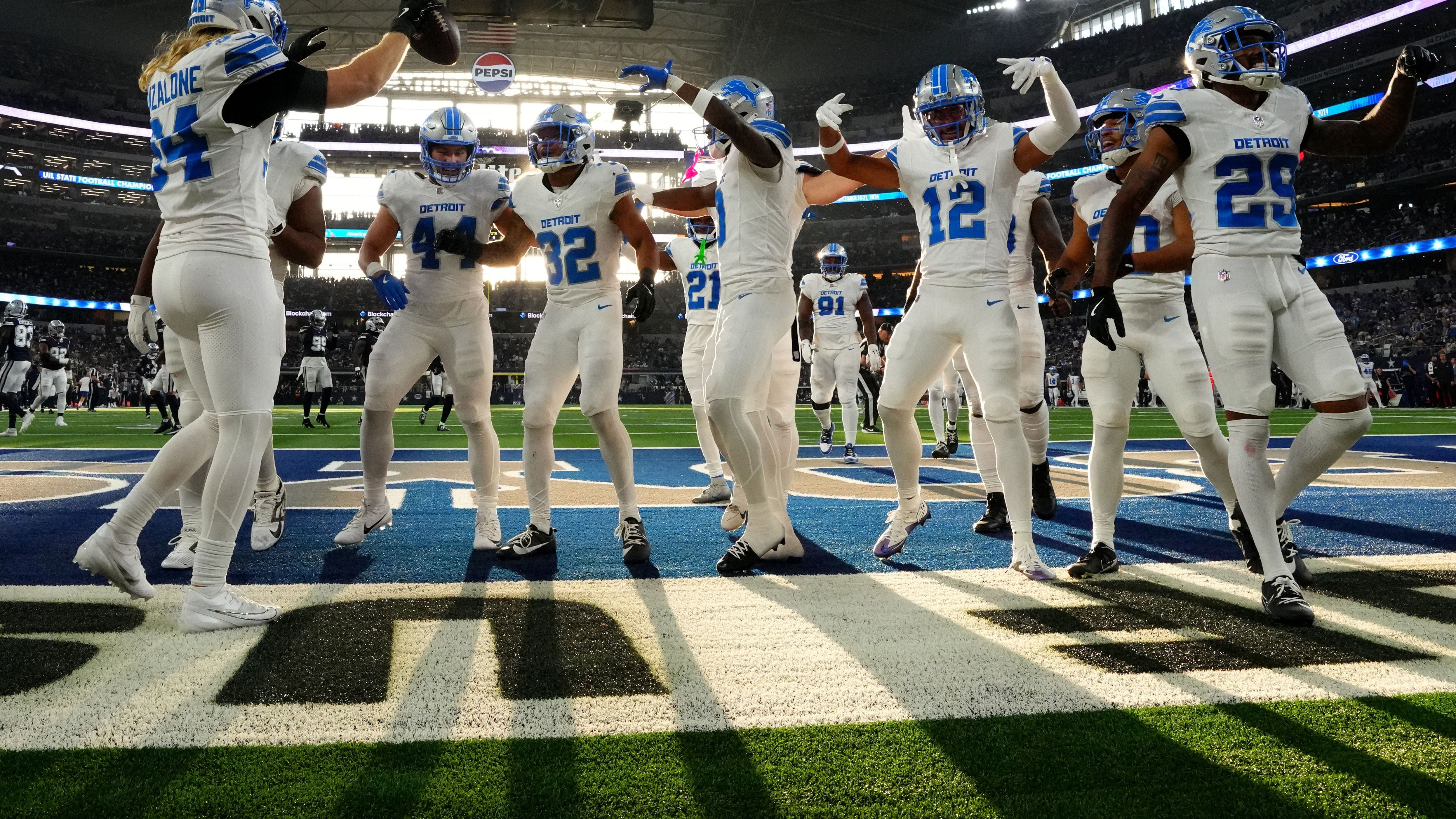 <strong>Platz 26: Detroit Lions<br>Penalty Yard Differential: -126</strong><br>Selbst erhaltene Penalties: 988&nbsp;Yards<br>Penalties der Gegner: 862 Yards
