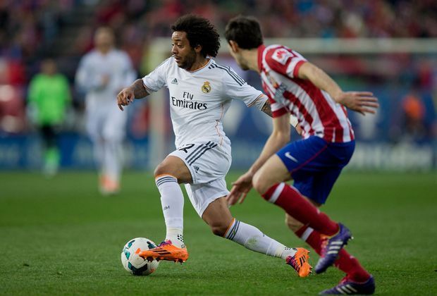 
                <strong>Real Madrid: Marcelo</strong><br>
                In der brasilianischen Nationalmannschaft bekommt Marcelo in der Regel den Vorzug vor Filipe Luis, der bei der "Selecao" erst vier Mal eingesetzt wurde. In dieser Saison war der Atletico-Verteidiger aber konstanter - 4:2 Atletico.
              