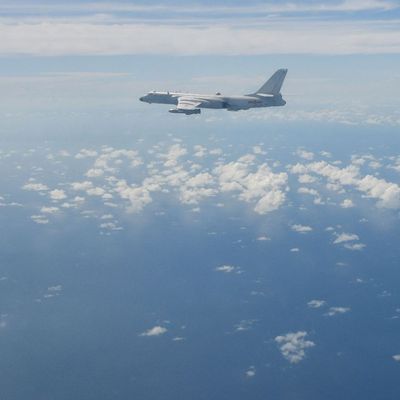 Chinesische Kampfflieger um Taiwan