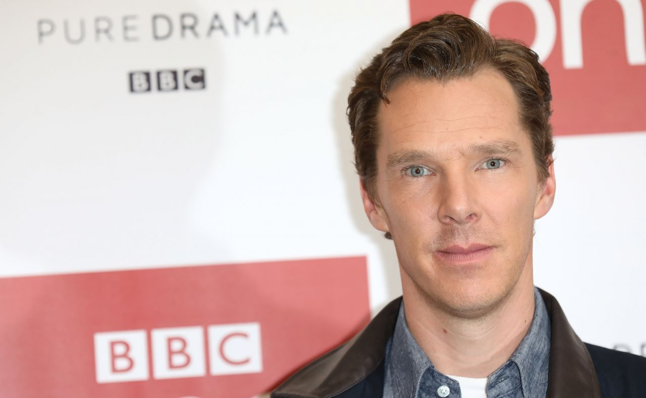 Bei Schauspieler Benedict Cumberbatch lohnt sich ein Blick in sein rechtes Auge.