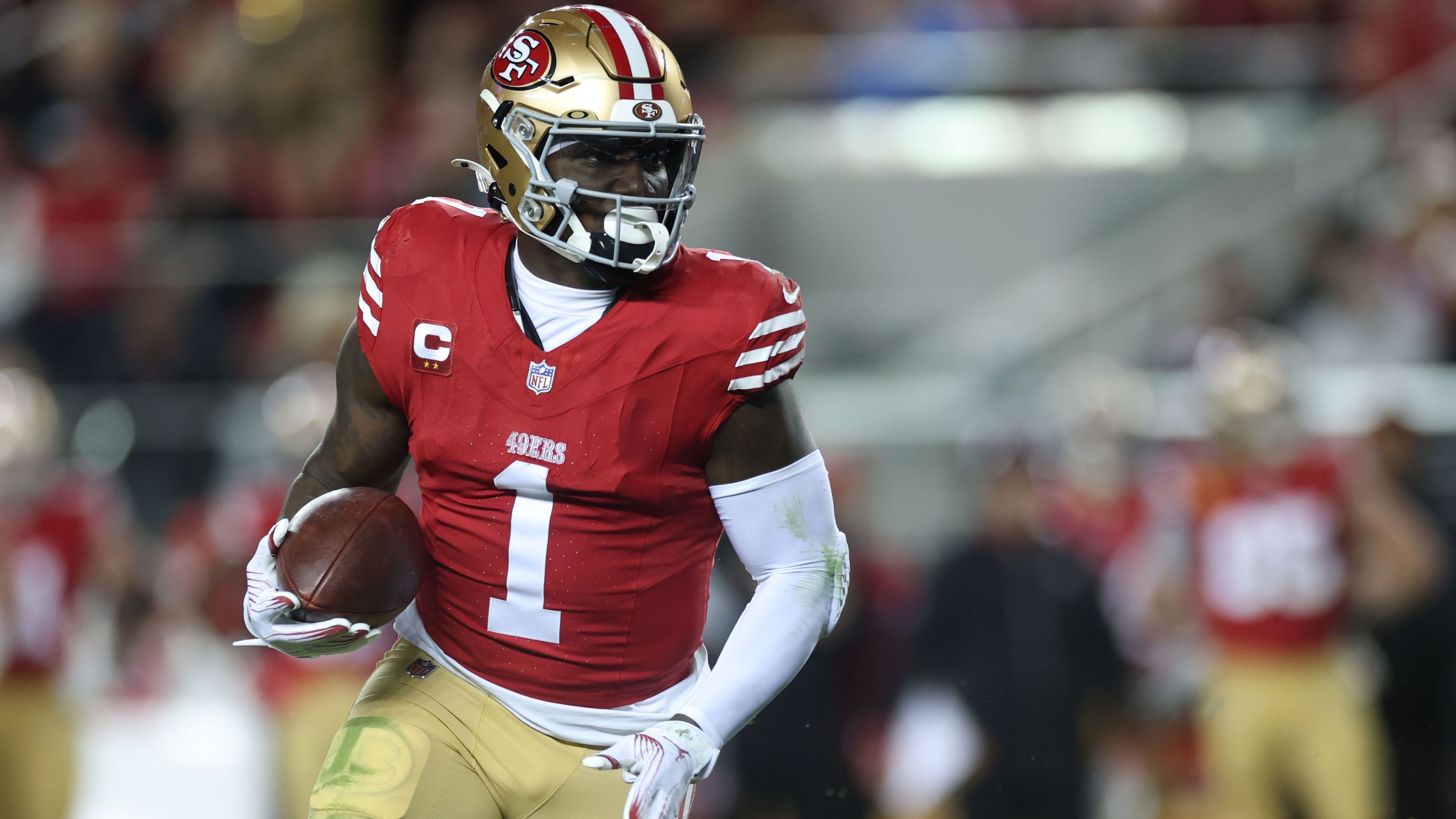 <strong>27. Platz: Deebo Samuel - 79,96 Millionen Dollar</strong><br>- Saisons aktiv: seit 2019<br>- Teams: San Francisco 49ers, Washington Commanders