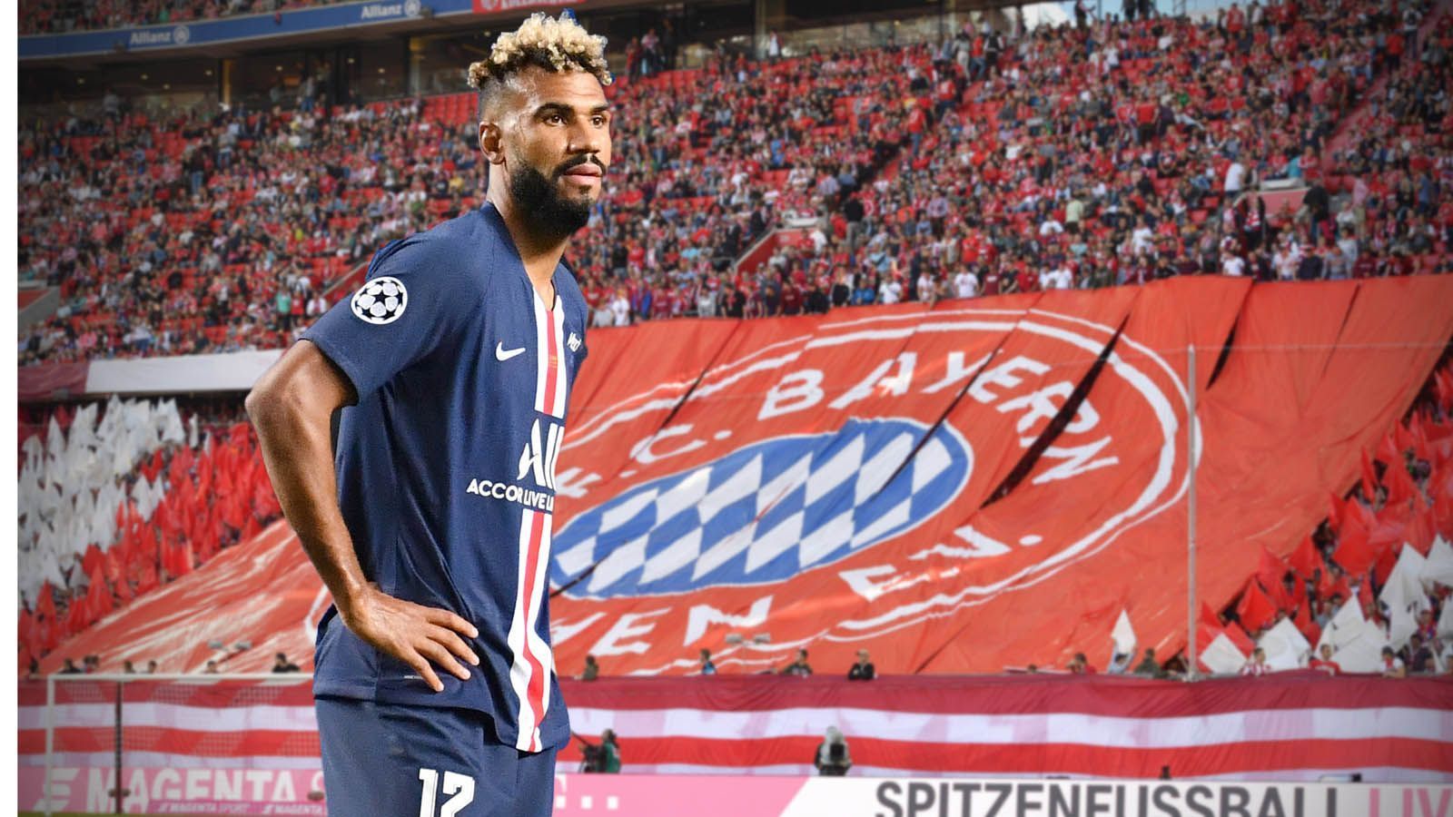 
                <strong>Eric Maxim Choupo-Moting</strong><br>
                Null Euro! So hoch ist die Ablöse, die Choupo-Moting im Lauf seiner Karriere kostete - und auch der FC Bayern gab keinen Cent für den Offensivspieler aus, der zuletzt bei Paris Saint-Germain unter Vertrag stand. Dort hatte er im Viertelfinale gegen Atalanta Bergamo mit seinem Last-Minute-Treffer überhaupt erst dafür gesorgt, dass PSG am Ende im Finale stand. 
              