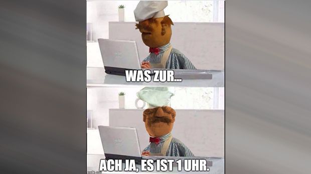 
                <strong>So kocht man heute</strong><br>
                Auch in der Muppet-Show dreht sich alles um unseren 1-Uhr-Post. Können wir natürlich verstehen!
              