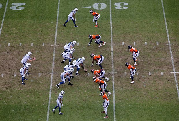 
                <strong>Indianapolis Colts vs. Denver Broncos</strong><br>
                Denn die Gäste aus dem Bundesstaat Indiana kontrollieren mit ihrer Offense das Geschehen.
              