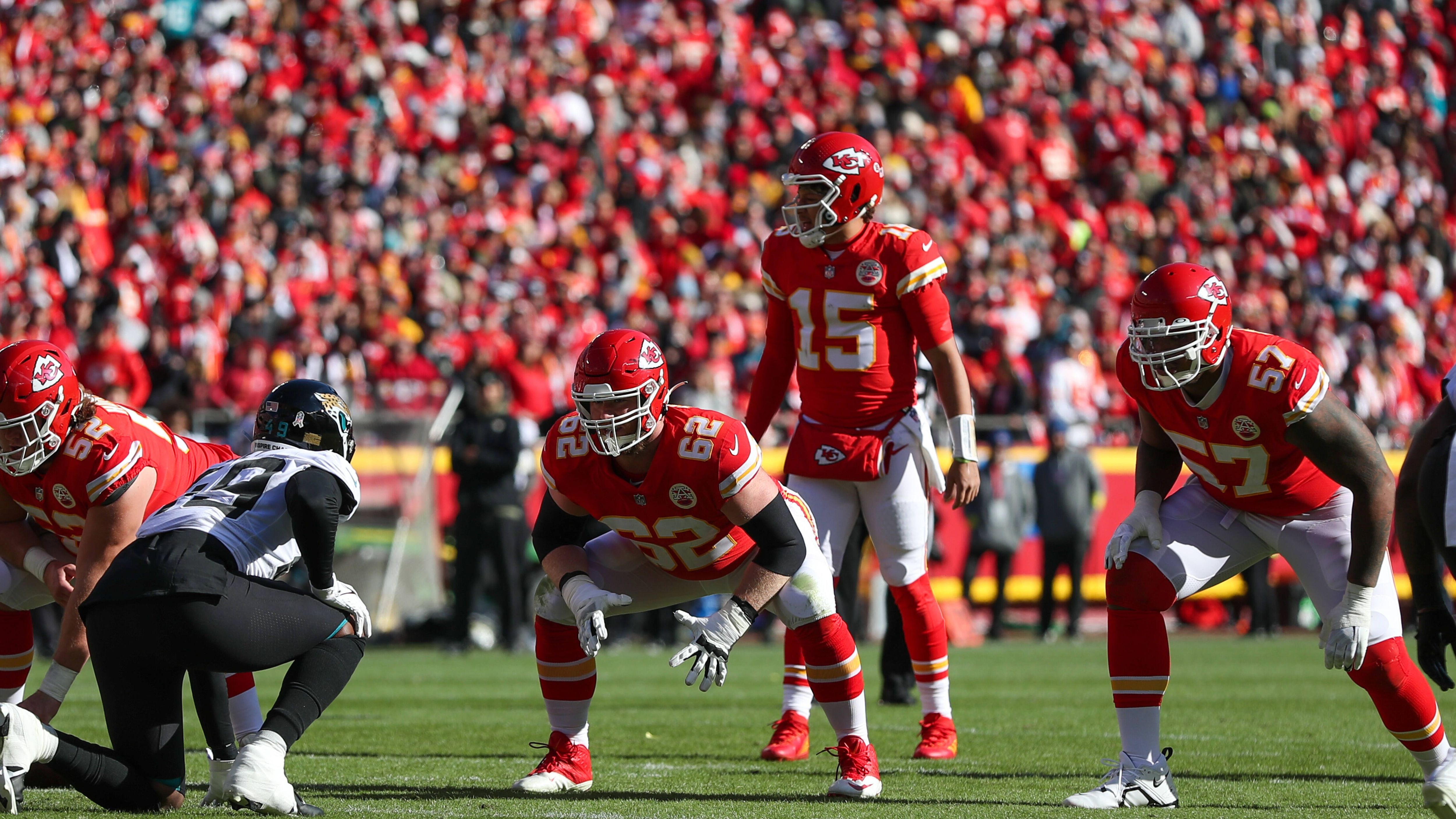 <strong>Platz 6: Kansas City Chiefs - 63,7 Millionen US-Dollar</strong><br>Anzahl der Spieler: 7<br>Top-Verdiener: Joe Thuney (G) - 27 Millionen US-Dollar<br>Durchschnitts-Cap-Space pro Spieler: 9,1 Millionen US-Dollar<br>Prozentualer Anteil der O-Line am Cap Space: 25,25%